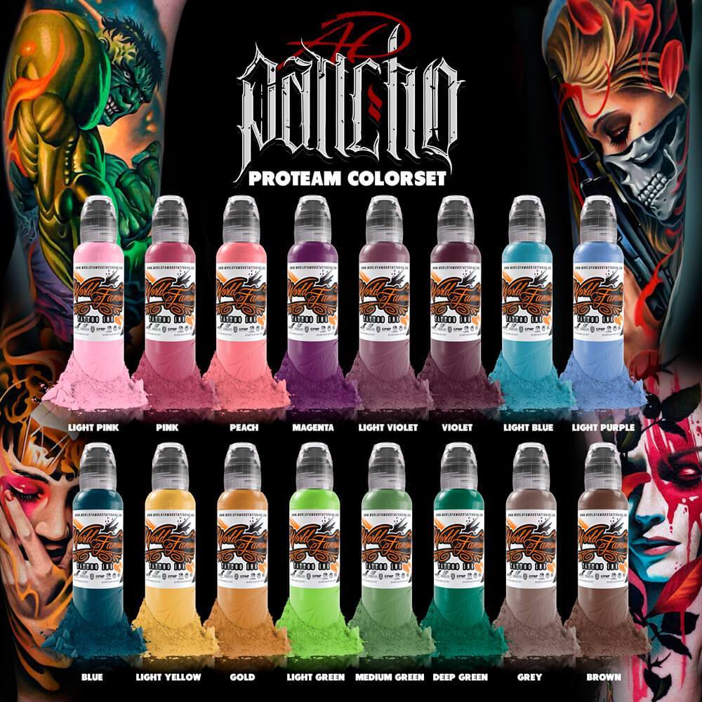 SET 16 COLORES AD PANCHO 1oz