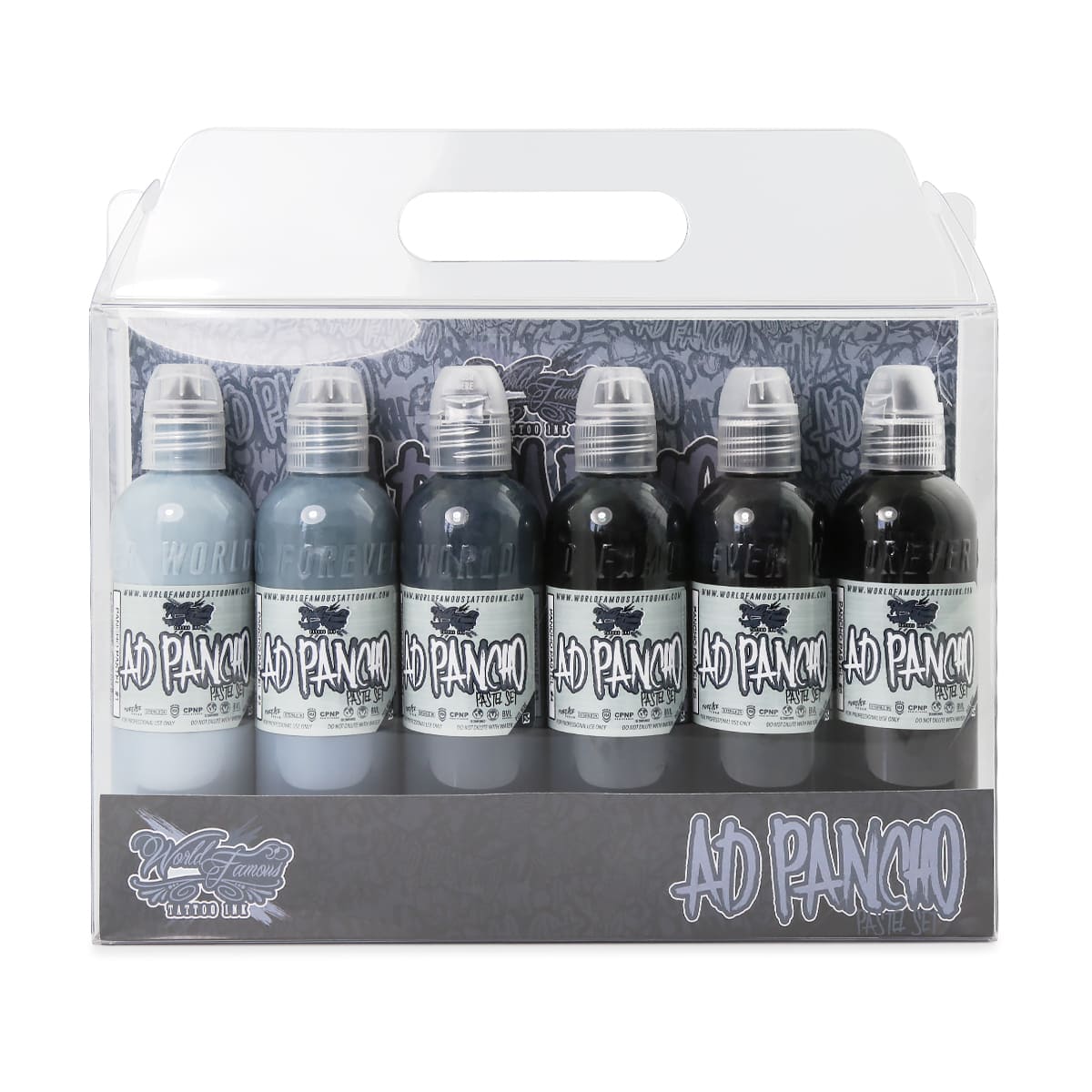 AD PANCHO GREY PASTEL SET 4oz