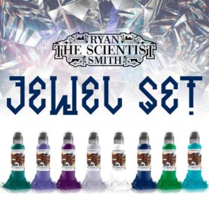 SET 8 TINTAS JEWEL SET WORLD FAMOUS RYAN SMITH 1oz
