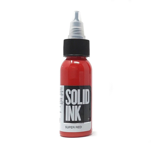 TINTA SUPER RED SOLID INK 1oz