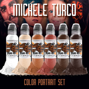 SET 6 COLORES MICHELE TURCO PORTRAIT WORLD FAMOUS 1OZ