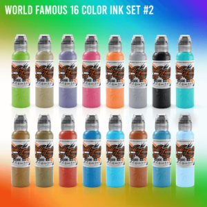 SET 16 COLORES WORLD FAMOUS #2