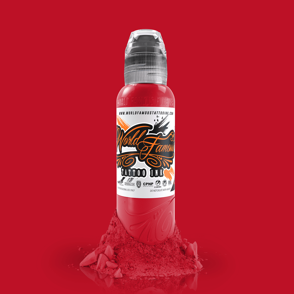 TINTA WORLD FAMOUS UNITED INK RED 1OZ